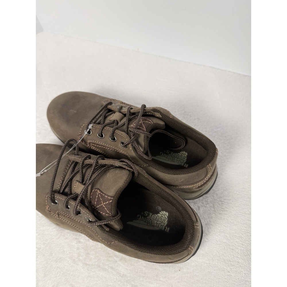 RED WING ComfortPro Safety Toe Womens 5 Brown Work Shoes - Picture 4 of 10